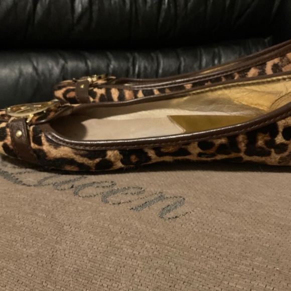 MK Michael Kors Leopard Ballet Flats - Picture 6 of 6
